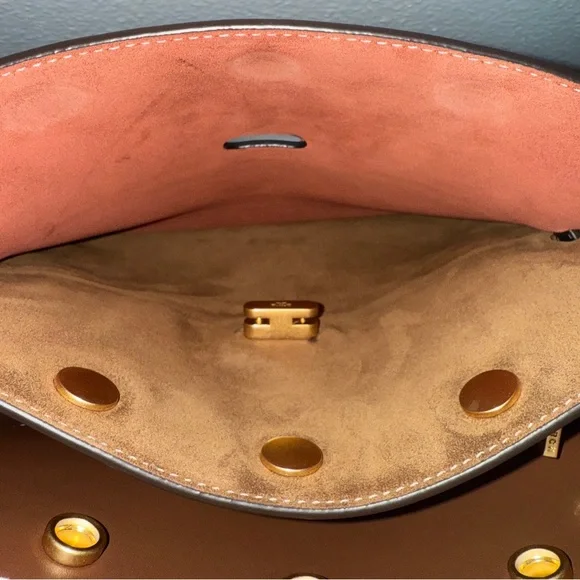 Tory Burch Small Lee Radziwill Double Bag Black (Read Description) - Picture 13 of 16